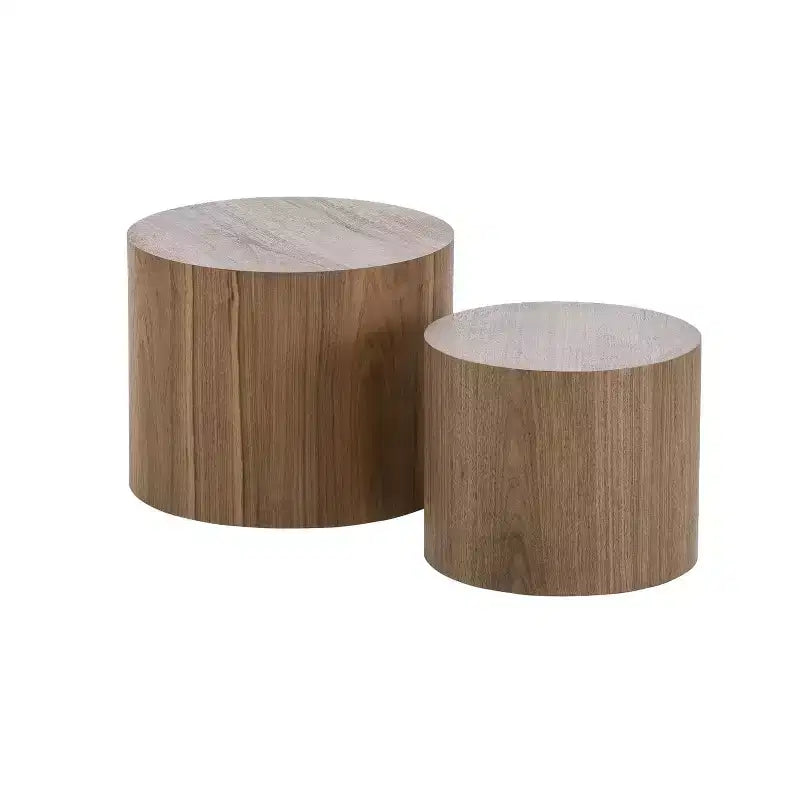 Table basse ronde - Aucun assemblage requis - Salon, bureau, chambre