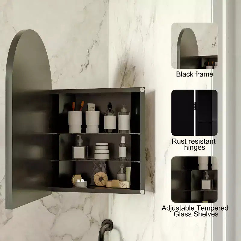 Armoire de rangement murale pour salle de bain