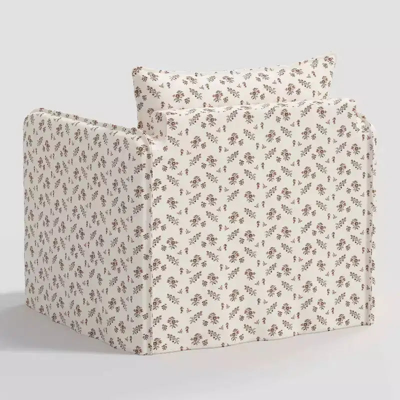 Fauteuil décontracté avec coutures anglaises