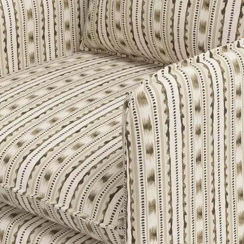 Fauteuil décontracté avec coutures anglaises
