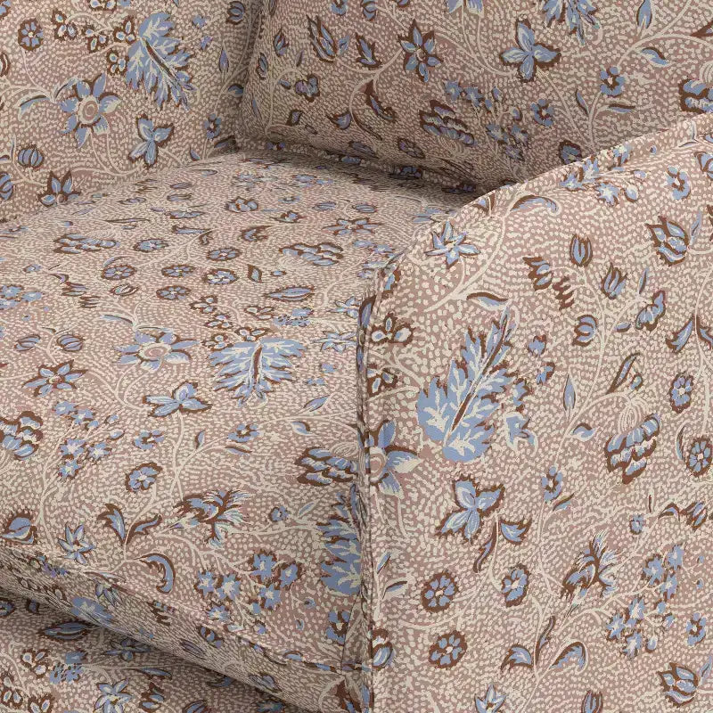 Fauteuil décontracté avec coutures anglaises