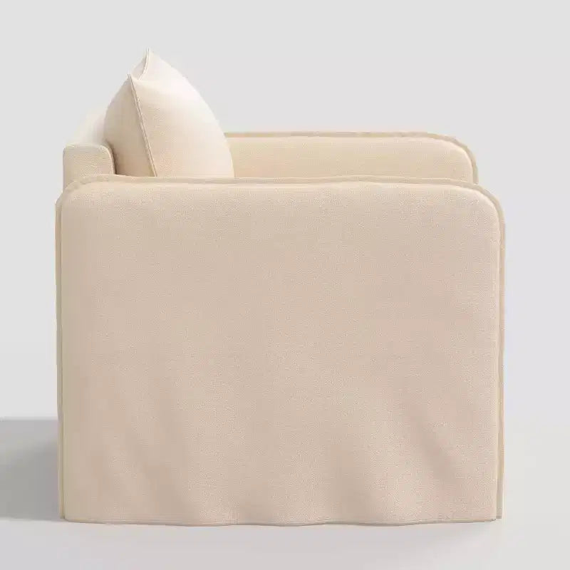 Fauteuil décontracté avec coutures anglaises