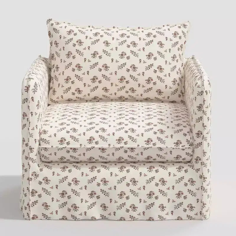 Fauteuil décontracté avec coutures anglaises