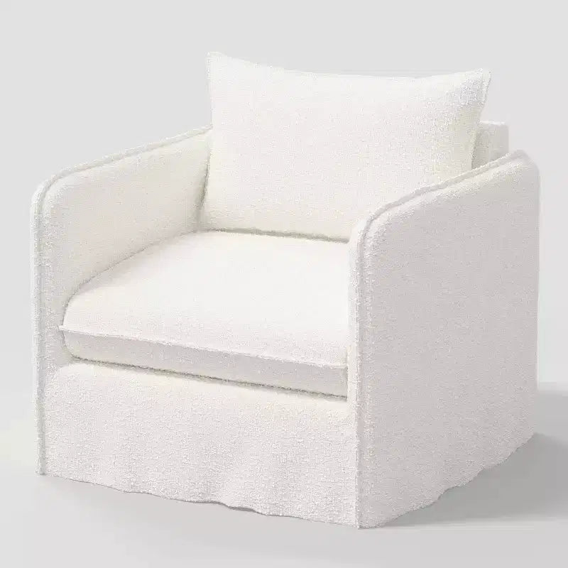 Fauteuil décontracté avec coutures anglaises