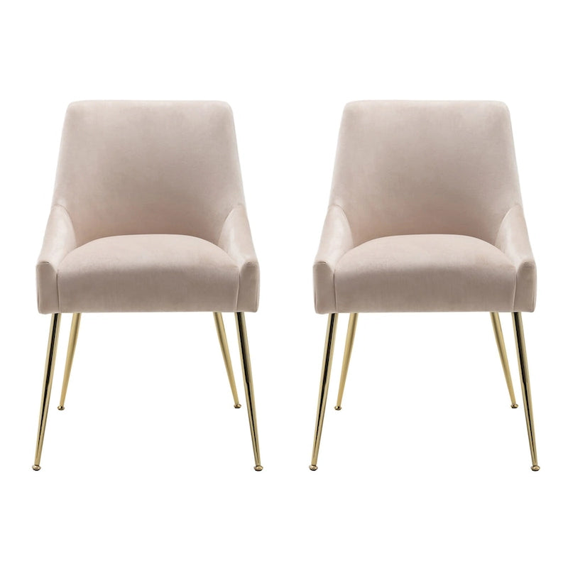 Fauteuil d'appoint contemporain en velours