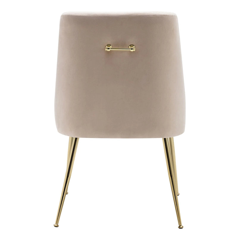 Fauteuil d'appoint contemporain en velours