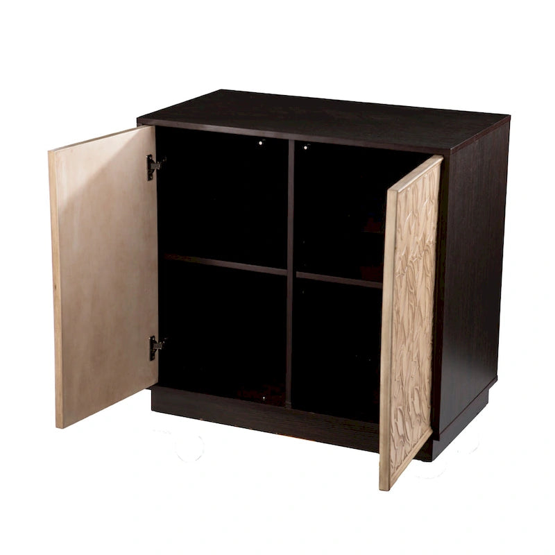 Meuble bas de transition en bois brun