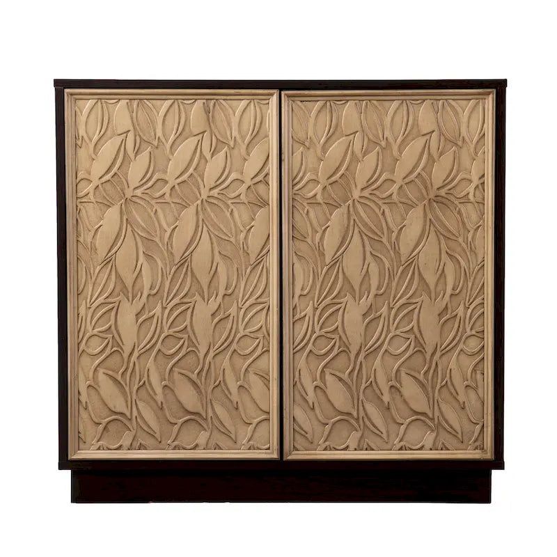 Meuble bas de transition en bois brun
