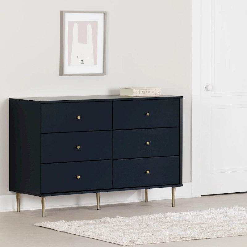 Commode double à 6 tiroirs