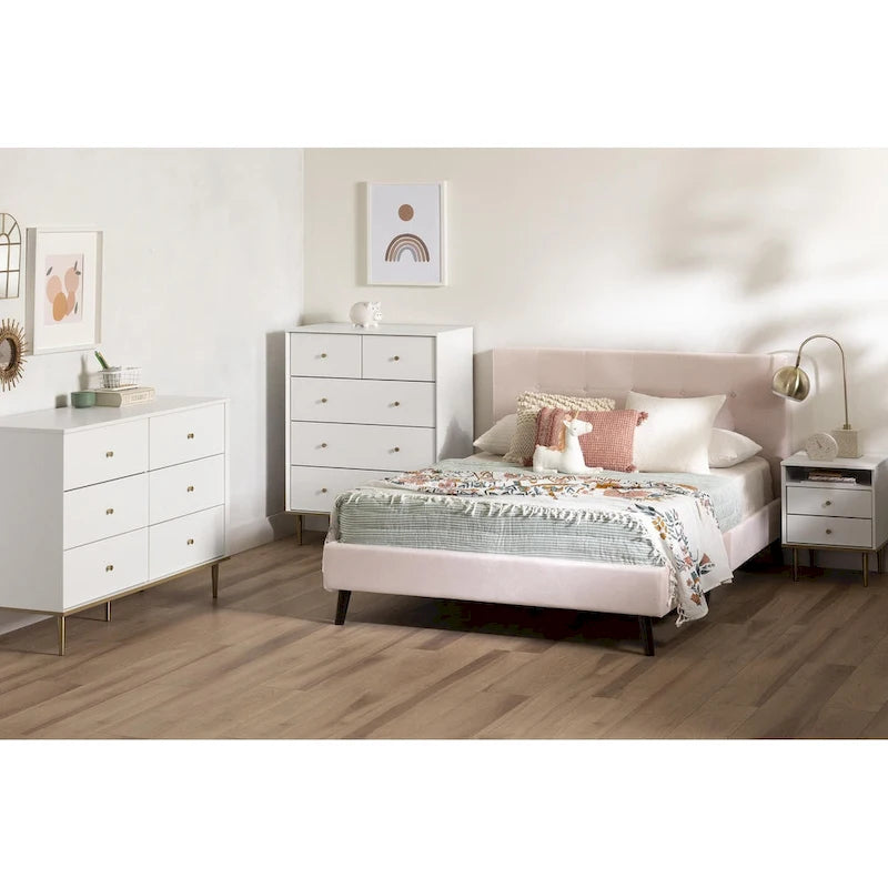 Commode double à 6 tiroirs