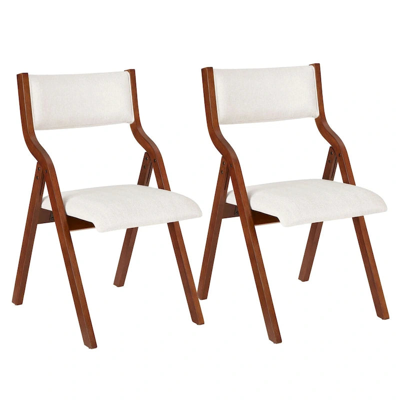 Chaise de salle à manger pliante rembourrée