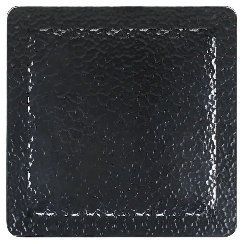 Table d'appoint à plateau en verre - 22larg.x22prof.x21haut.