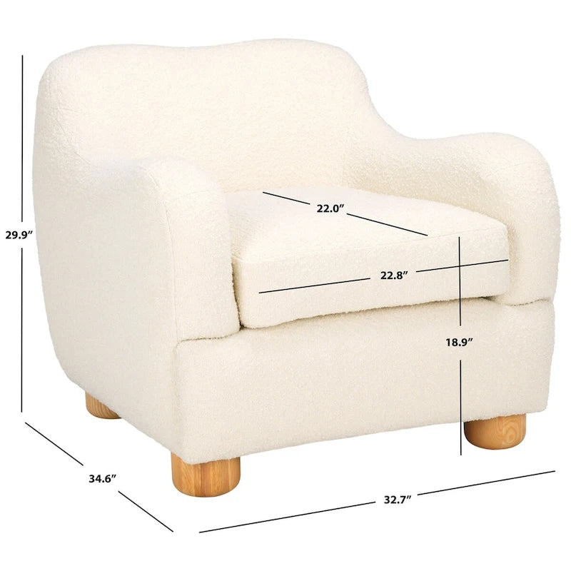 Fauteuil décoratif - 33Lx35Px30H